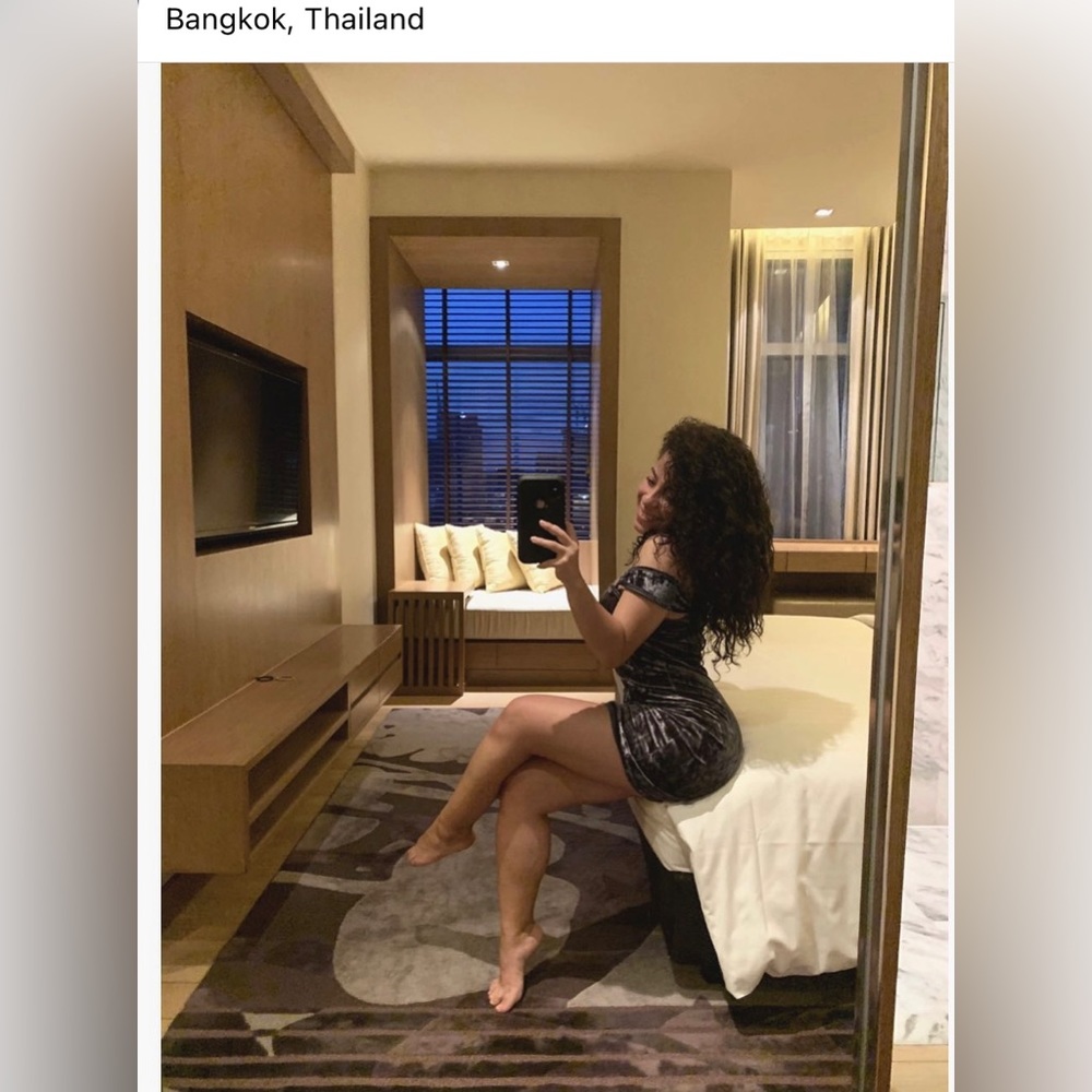 Small- Off The Shoulder Dress Suede Dress